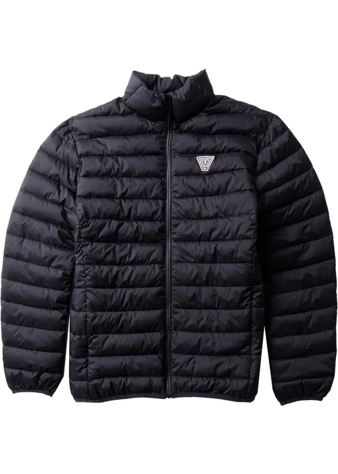Easy Seas Eco Puff Jacket Black Men Vissla Jackets