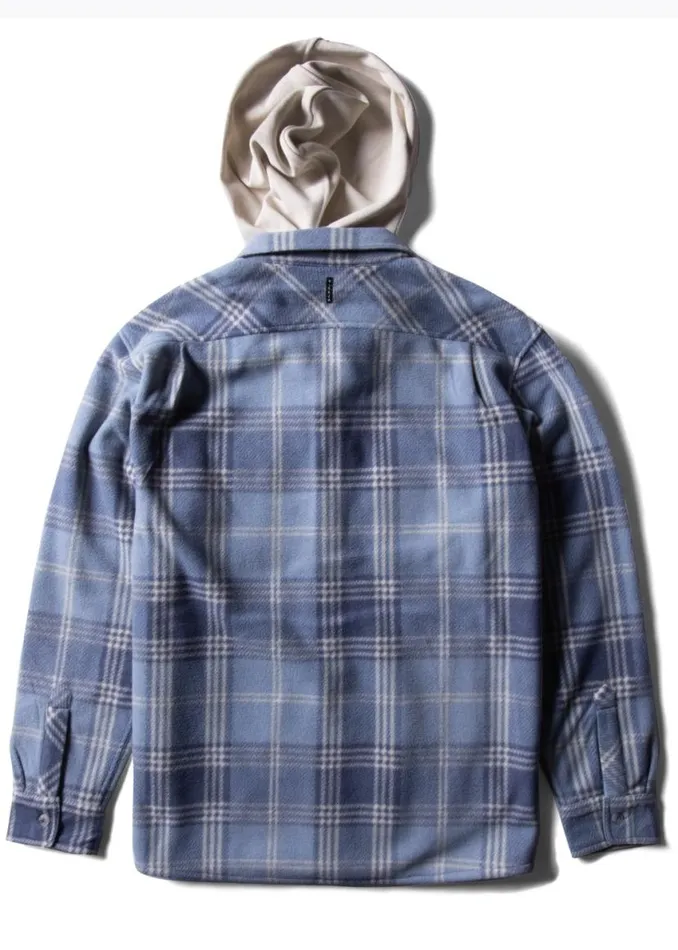 EcoZy Shirt Jacket Dark Denim Men Vissla Jackets