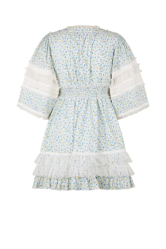 Eden Dress 8211 Blue Flower Women Cras Dresses