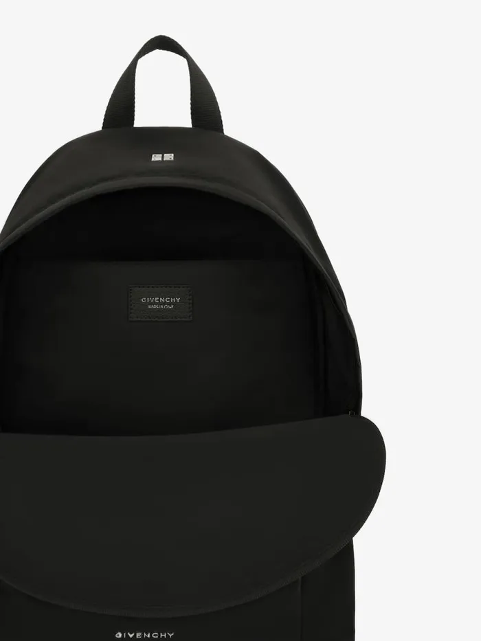 Essential U Backpack In Nylon Black Men Givenchy Backpacks