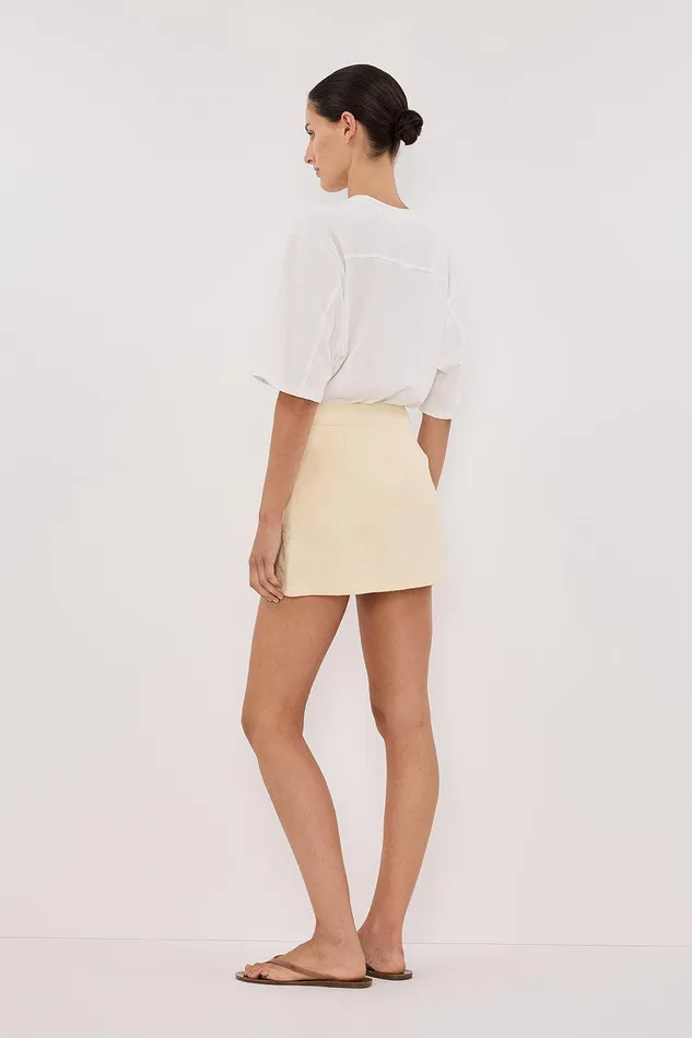 EVA LEMON LINEN SKORT Women DISSH Mini