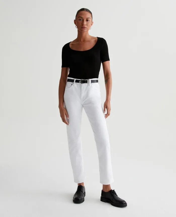 ExBoyfriend Slim 1 Year Classic White Women AG Jeans Denim