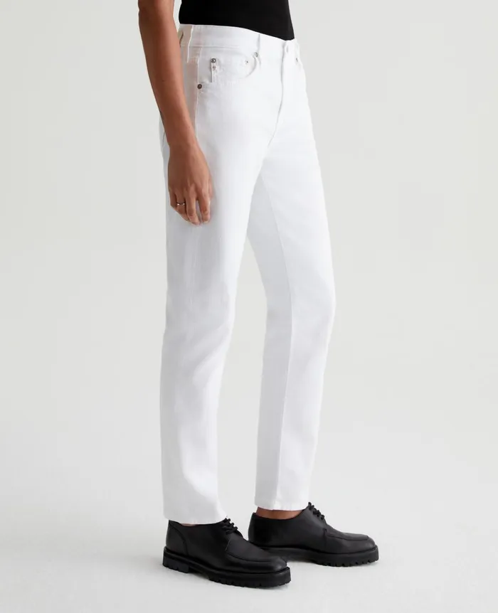 ExBoyfriend Slim 1 Year Classic White Women AG Jeans Denim ExBoyfriend Slim 1 Year Classic White Women AG Jeans Denim
