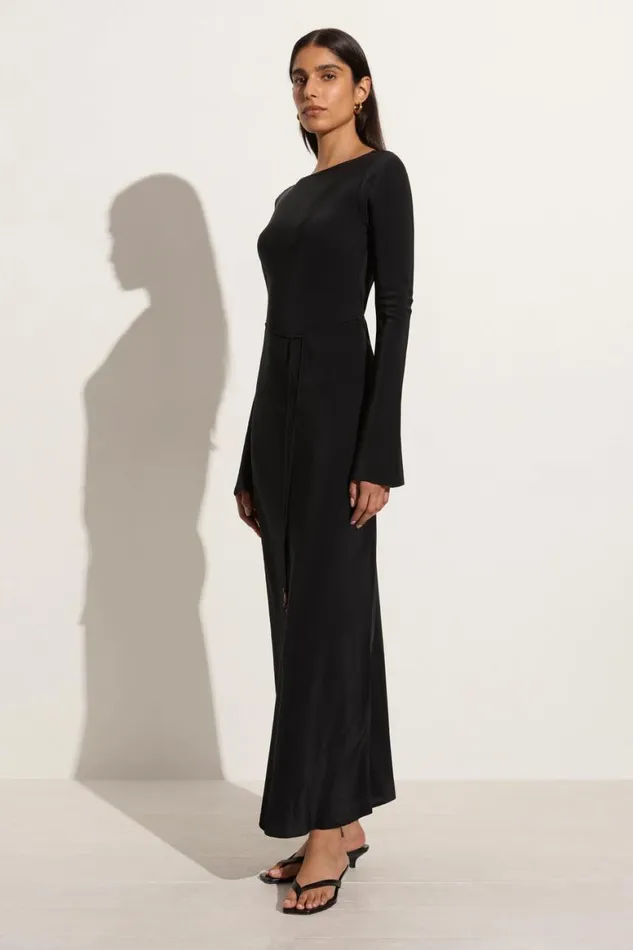 Faithfull The Brand Dresses Bellini Maxi Dress Black 8211 Final Sale 8211 Women Faithfull The Brand Dresses Bellini Maxi Dress Black 8211 Final Sale 8211 Women