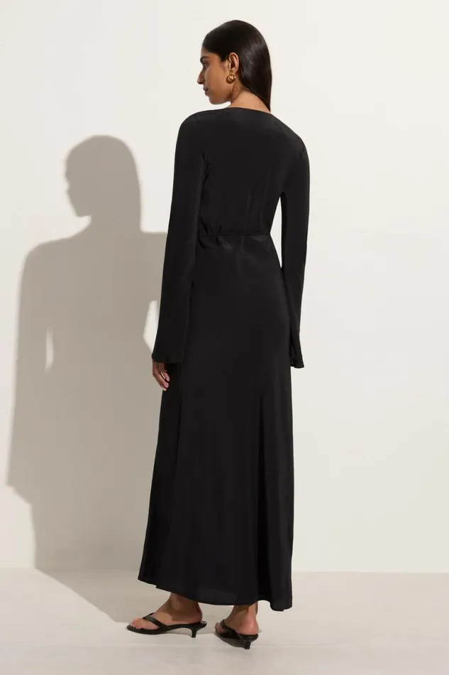 Faithfull The Brand Dresses Bellini Maxi Dress Black 8211 Final Sale 8211 Women Faithfull The Brand Dresses Bellini Maxi Dress Black 8211 Final Sale 8211 Women