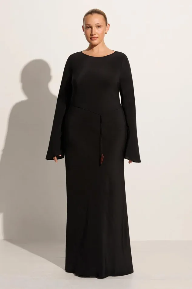 Faithfull The Brand Dresses Bellini Maxi Dress Black 8211 Final Sale 8211 Women Faithfull The Brand Dresses Bellini Maxi Dress Black 8211 Final Sale 8211 Women