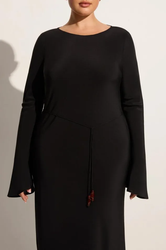 Faithfull The Brand Dresses Bellini Maxi Dress Black 8211 Final Sale 8211 Women Faithfull The Brand Dresses Bellini Maxi Dress Black 8211 Final Sale 8211 Women