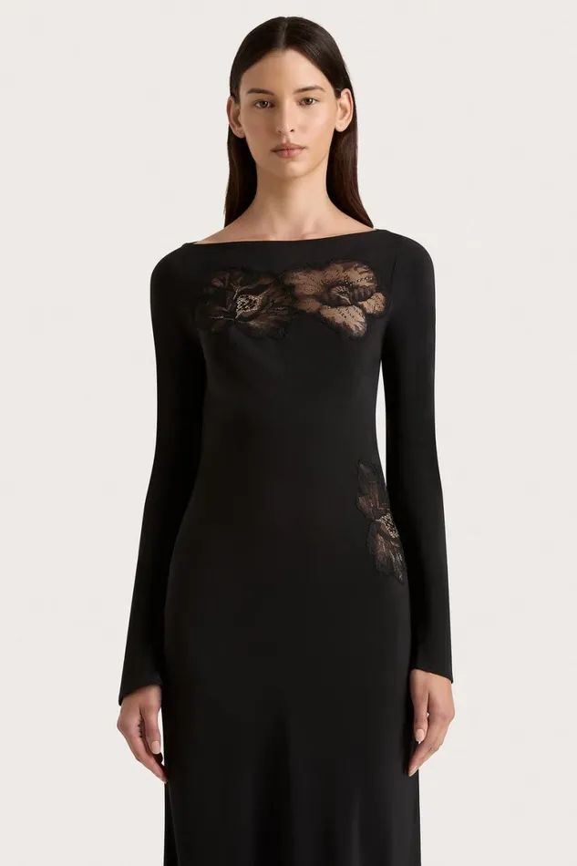 Faithfull The Brand Dresses Biarritz Maxi Dress Black 8211 Women Faithfull The Brand Dresses Biarritz Maxi Dress Black 8211 Women