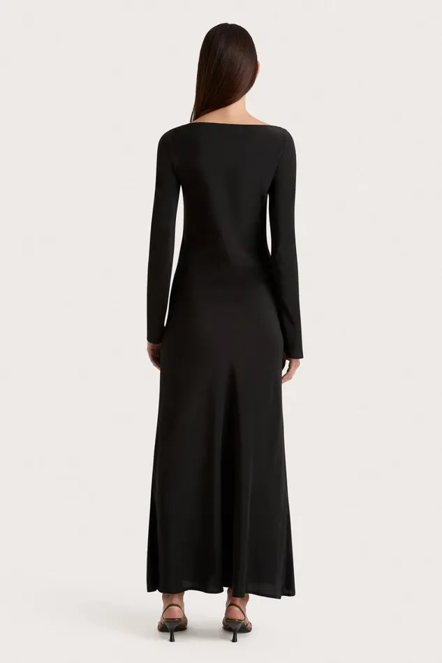 Faithfull The Brand Dresses Biarritz Maxi Dress Black 8211 Women Faithfull The Brand Dresses Biarritz Maxi Dress Black 8211 Women