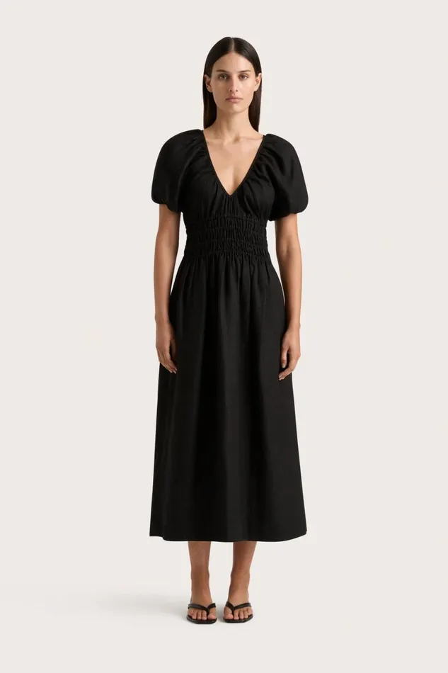 Faithfull The Brand Dresses Geriba Maxi Dress Black 8211 Women