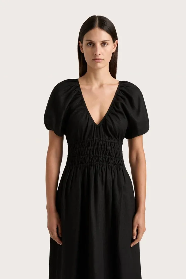 Faithfull The Brand Dresses Geriba Maxi Dress Black 8211 Women Faithfull The Brand Dresses Geriba Maxi Dress Black 8211 Women
