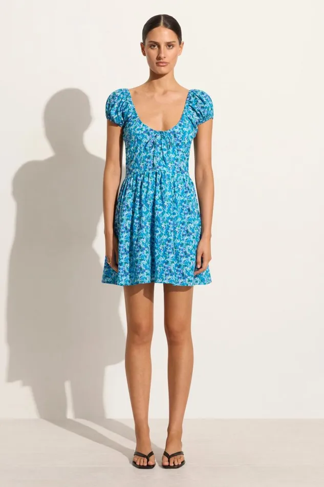Faithfull The Brand Dresses Limone Mini Dress Stellina Floral 8211 Women