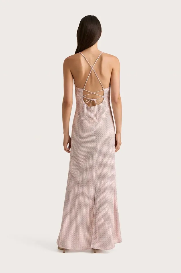 Faithfull The Brand Dresses Lusia Midi Dress Oliander Blush 8211 Women Faithfull The Brand Dresses Lusia Midi Dress Oliander Blush 8211 Women