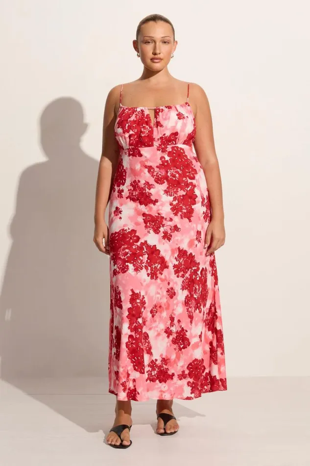 Faithfull The Brand Midi Dresses San Paolo Midi Dress Rosella Floral 8211 Final Sale 8211 Women Faithfull The Brand Midi Dresses San Paolo Midi Dress Rosella Floral 8211 Final Sale 8211 Women