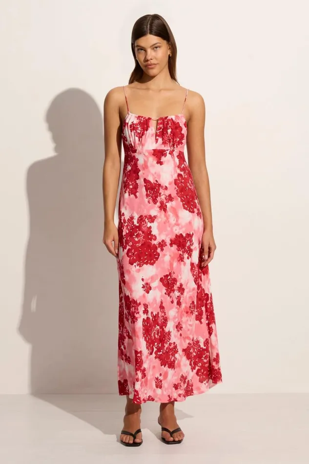 Faithfull The Brand Midi Dresses San Paolo Midi Dress Rosella Floral 8211 Final Sale 8211 Women Faithfull The Brand Midi Dresses San Paolo Midi Dress Rosella Floral 8211 Final Sale 8211 Women