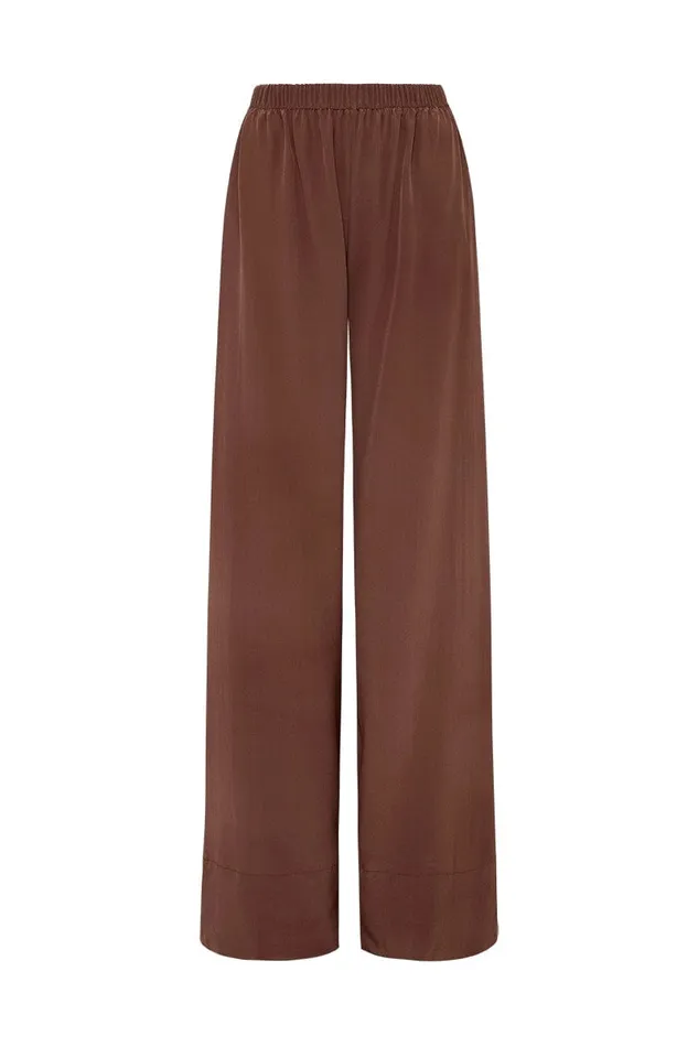 Faithfull The Brand Pants Monforte Pant Tobacco 8211 Final Sale 8211 Women Faithfull The Brand Pants Monforte Pant Tobacco 8211 Final Sale 8211 Women