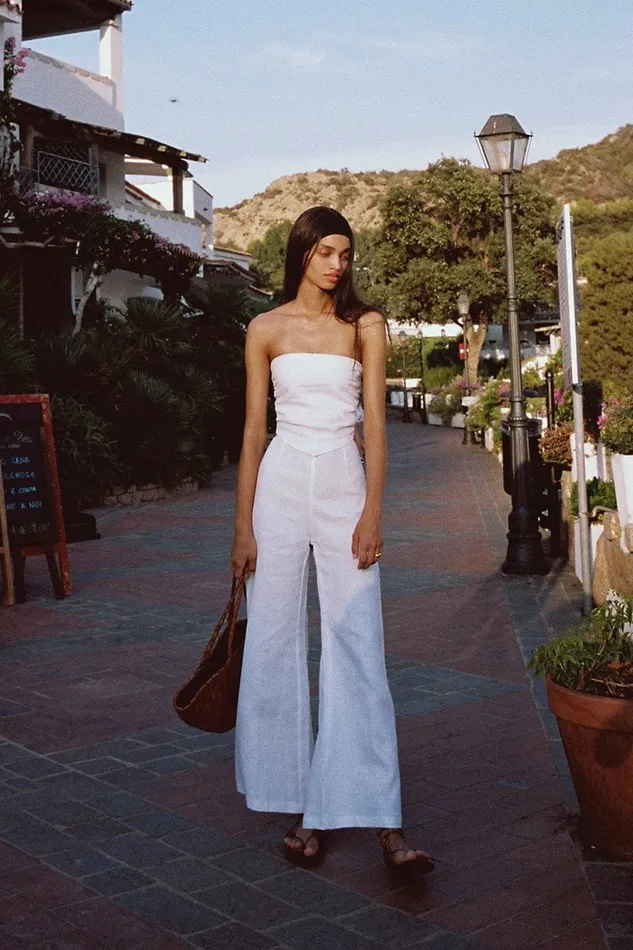 Faithfull The Brand Pants Ottavio Pants White 8211 Women Faithfull The Brand Pants Ottavio Pants White 8211 Women