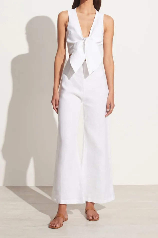 Faithfull The Brand Pants Ottavio Pants White 8211 Women Faithfull The Brand Pants Ottavio Pants White 8211 Women