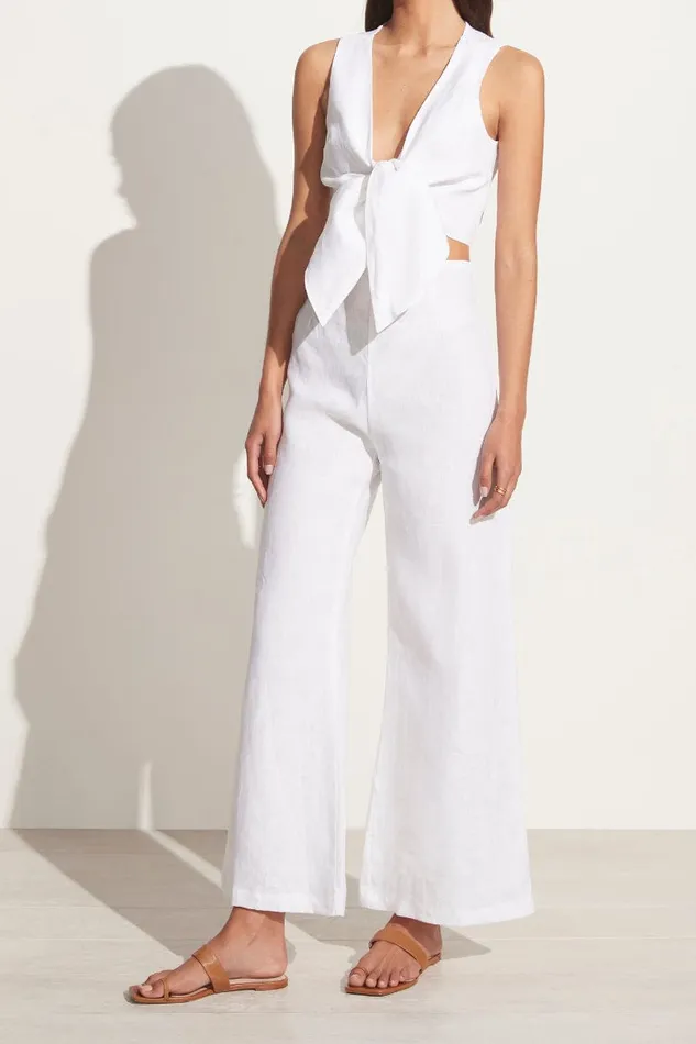 Faithfull The Brand Pants Ottavio Pants White 8211 Women Faithfull The Brand Pants Ottavio Pants White 8211 Women