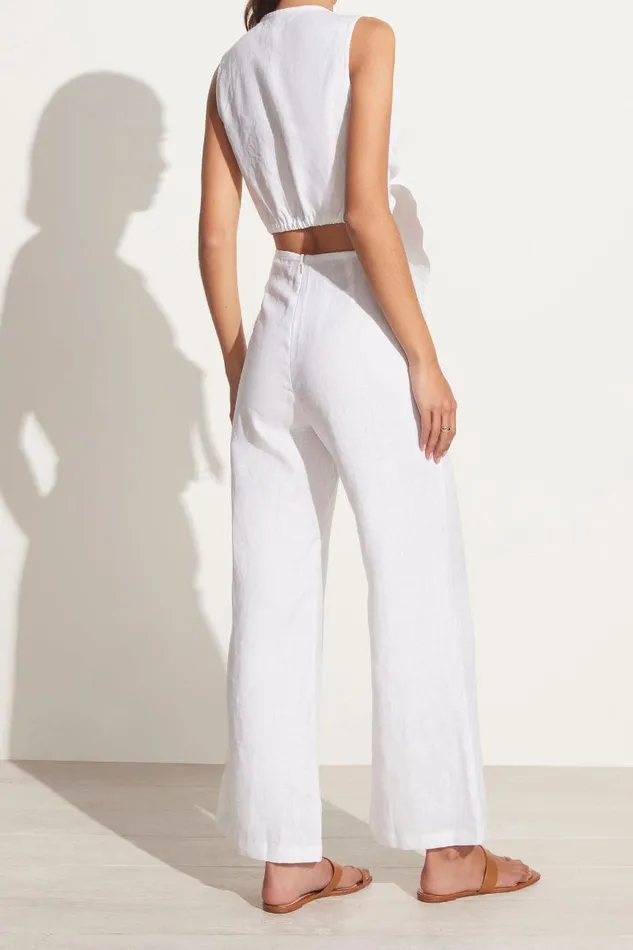 Faithfull The Brand Pants Ottavio Pants White 8211 Women Faithfull The Brand Pants Ottavio Pants White 8211 Women