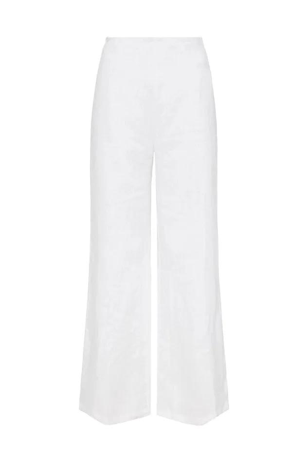 Faithfull The Brand Pants Ottavio Pants White 8211 Women Faithfull The Brand Pants Ottavio Pants White 8211 Women