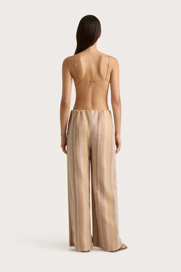 Faithfull The Brand Pants Sao Paulo Pant Terracotta Stripe 8211 Women Faithfull The Brand Pants Sao Paulo Pant Terracotta Stripe 8211 Women