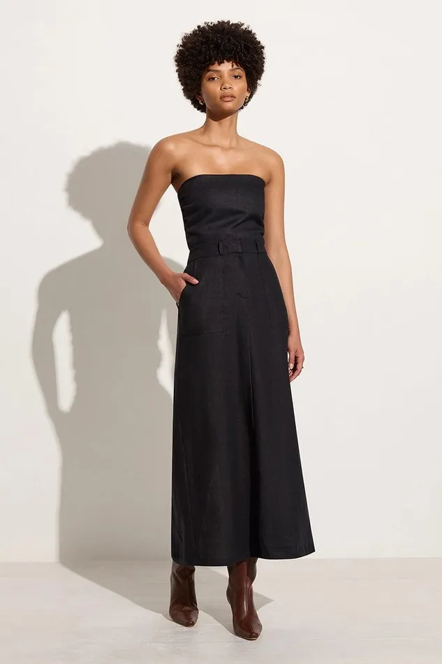 Faithfull The Brand Skirts and Shorts Amreli Maxi Skirt Black 8211 Final Sale 8211 Women Faithfull The Brand Skirts and Shorts Amreli Maxi Skirt Black 8211 Final Sale 8211 Women