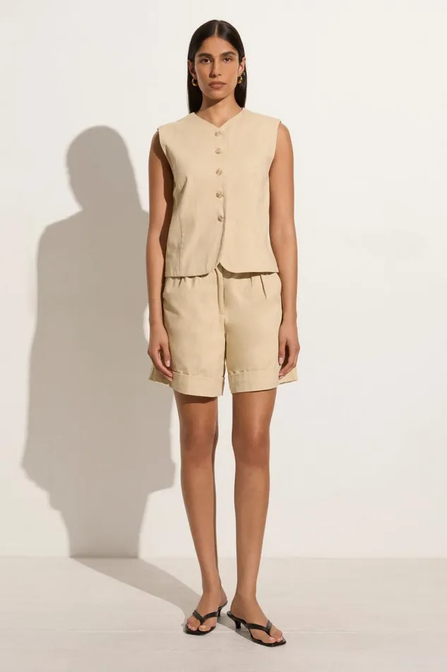 Faithfull The Brand Skirts and Shorts Campania Short Bleached Sand 8211 Women