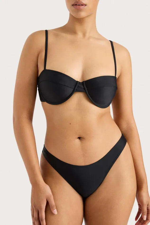 Faithfull The Brand Swim Bebe Bikini Bottom Black 8211 Women Faithfull The Brand Swim Bebe Bikini Bottom Black 8211 Women
