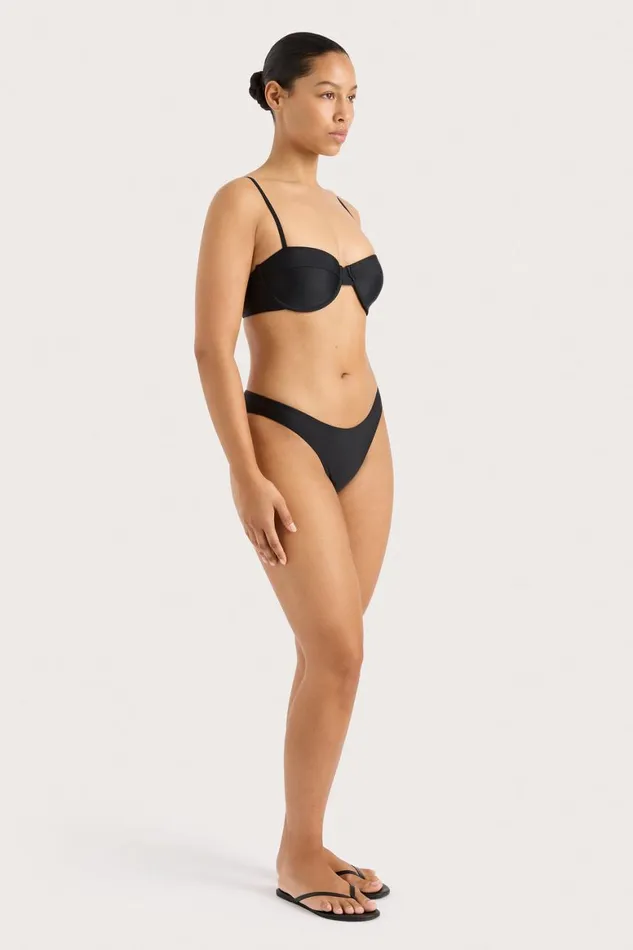 Faithfull The Brand Swim Bebe Bikini Bottom Black 8211 Women Faithfull The Brand Swim Bebe Bikini Bottom Black 8211 Women