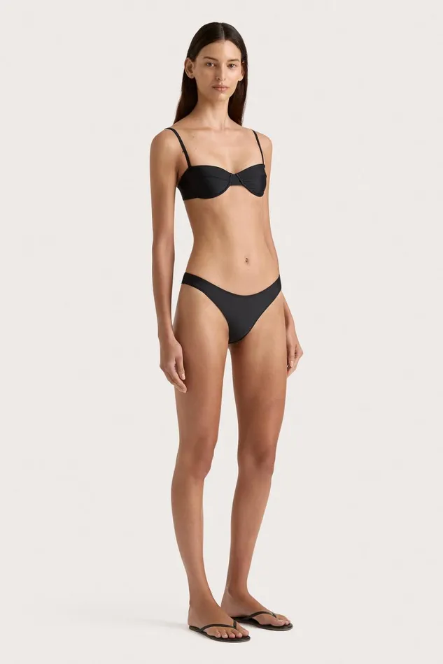 Faithfull The Brand Swim Bebe Bikini Bottom Black 8211 Women Faithfull The Brand Swim Bebe Bikini Bottom Black 8211 Women
