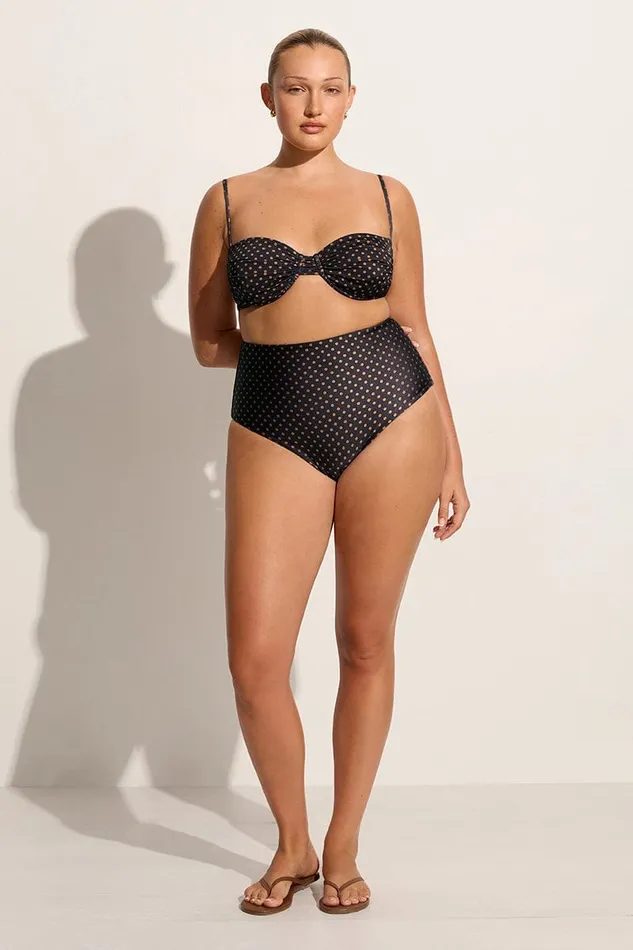 Faithfull The Brand Swim Reyes Bikini Bottoms Ludovica Polka Dot 8211 Final Sale 8211 Women Faithfull The Brand Swim Reyes Bikini Bottoms Ludovica Polka Dot 8211 Final Sale 8211 Women