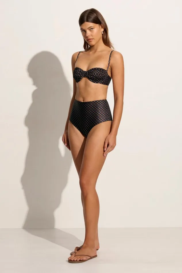 Faithfull The Brand Swim Reyes Bikini Bottoms Ludovica Polka Dot 8211 Final Sale 8211 Women Faithfull The Brand Swim Reyes Bikini Bottoms Ludovica Polka Dot 8211 Final Sale 8211 Women