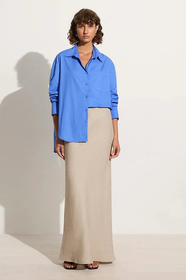 Faithfull The Brand Tops Mirabella Shirt Oceania 8211 Final Sale 8211 Women Faithfull The Brand Tops Mirabella Shirt Oceania 8211 Final Sale 8211 Women