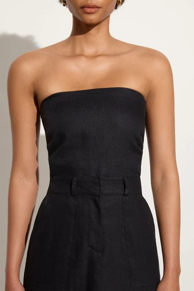 Faithfull The Brand Tops Praiyah Bodice Black 8211 Women Faithfull The Brand Tops Praiyah Bodice Black 8211 Women