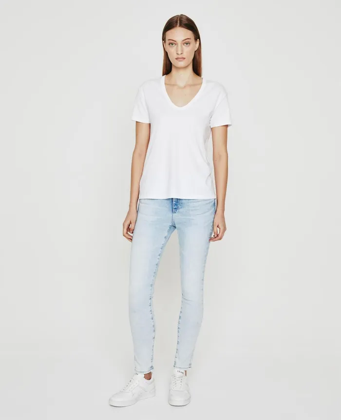 Farrah Skinny Ankle Vp Clear Sky Women AG Jeans Denim