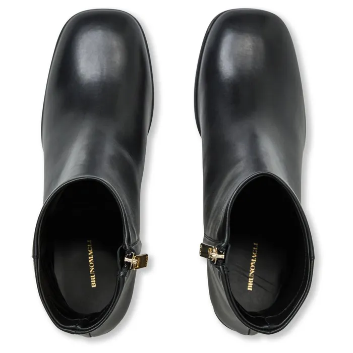 Fenice Side Zip Boot Black Women Bruno Magli Boots