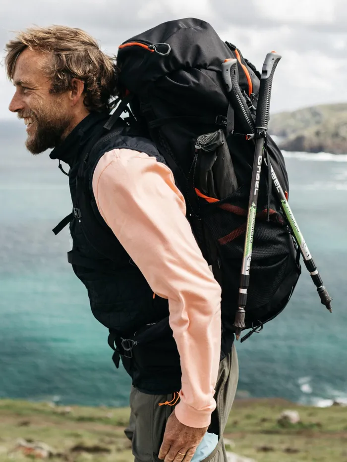 Finisterre Bags MenWomen Finisterre Gregory Stout 55 Backpack Black
