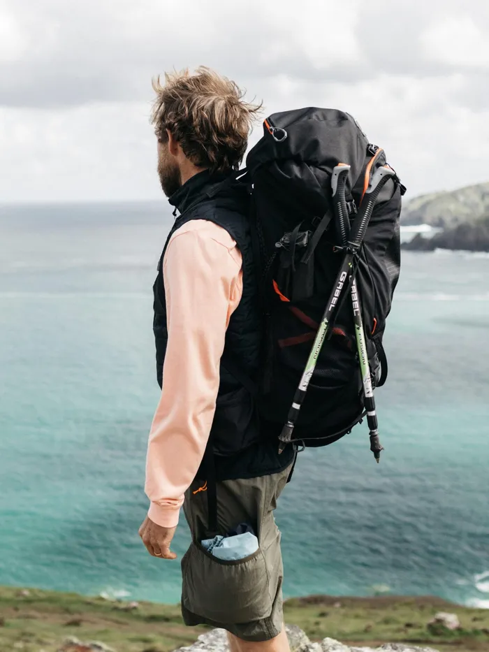 Finisterre Bags MenWomen Finisterre Gregory Stout 55 Backpack Black