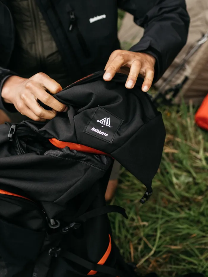 Finisterre Bags MenWomen Finisterre Gregory Stout 55 Backpack Black
