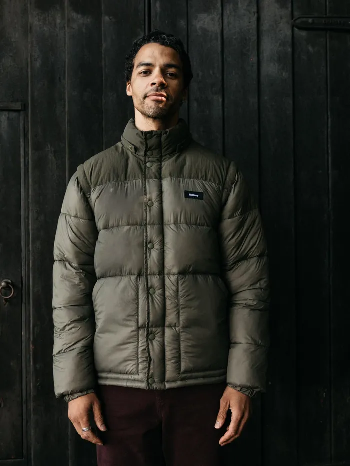 Finisterre Jackets and Coats Men Stratos Modular Jacket Olive