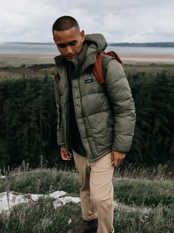 Finisterre Jackets and Coats Men Stratos Modular Jacket Olive