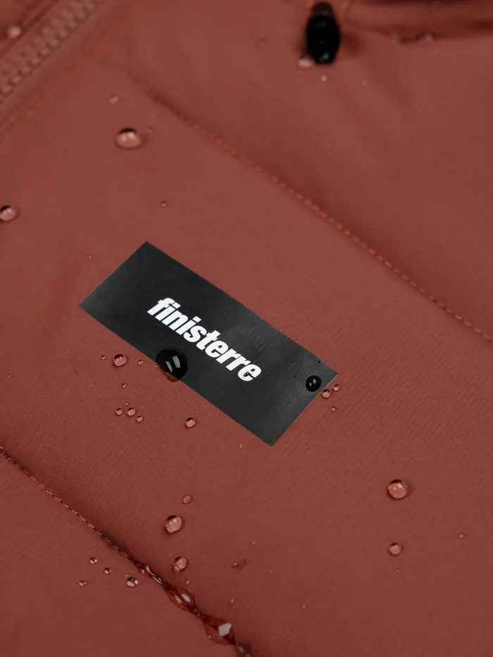 Finisterre Jackets and Coats Women Elara Coat Dark Rosewood