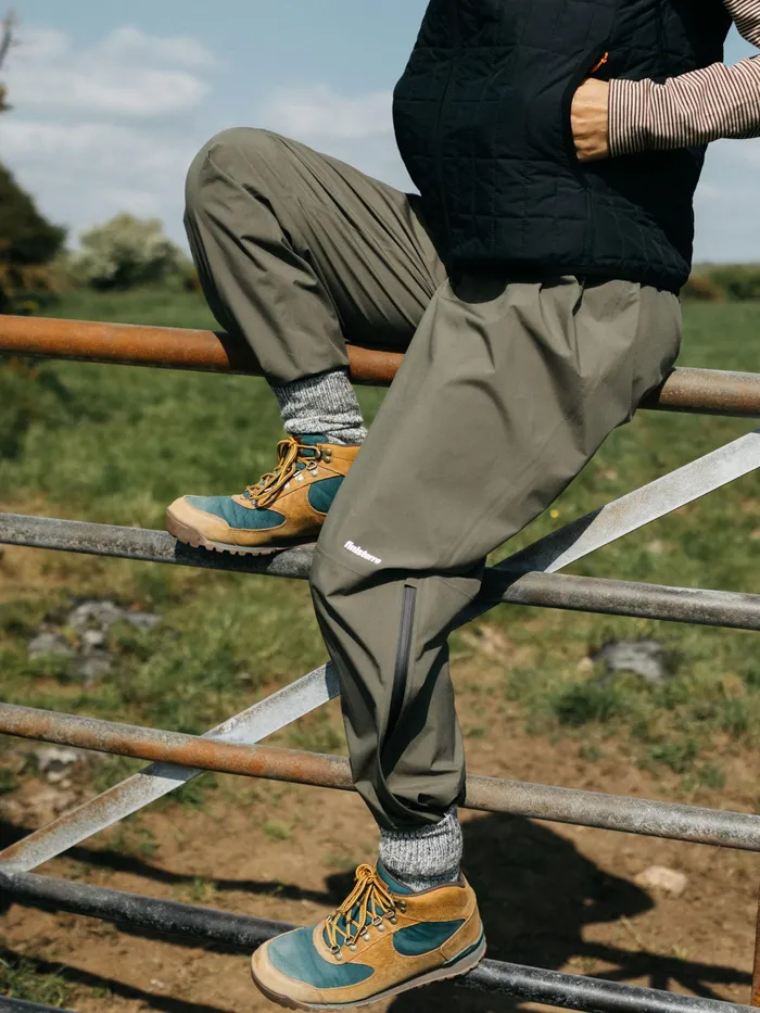 Finisterre Pants Women Rainbird Waterproof Pants Olive