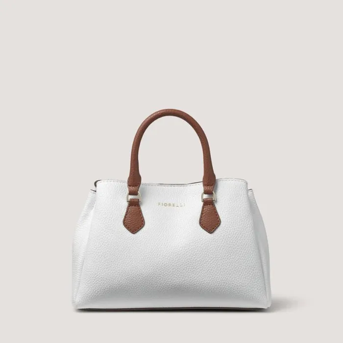Fiorelli Paloma Mini Grab White Tan Mix Backpacks Grab Bags