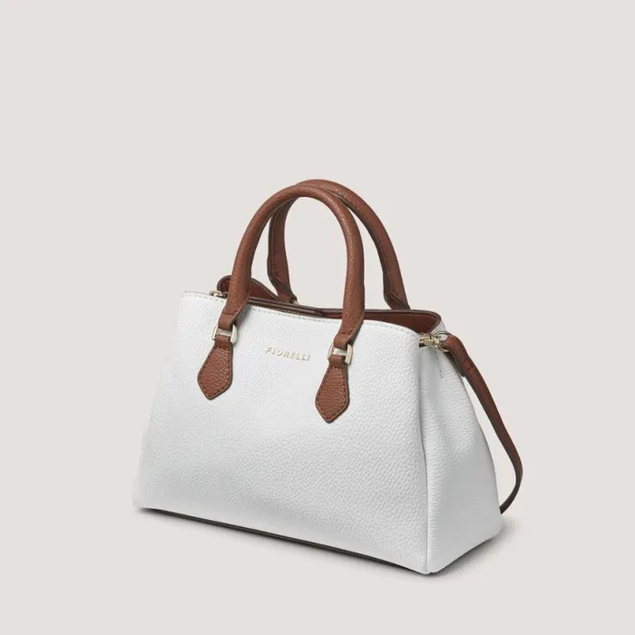Fiorelli Paloma Mini Grab White Tan Mix Backpacks Grab Bags