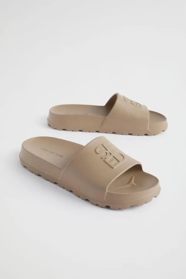 Flats Woman Seed Heritage Quad Logo Slide Cookie