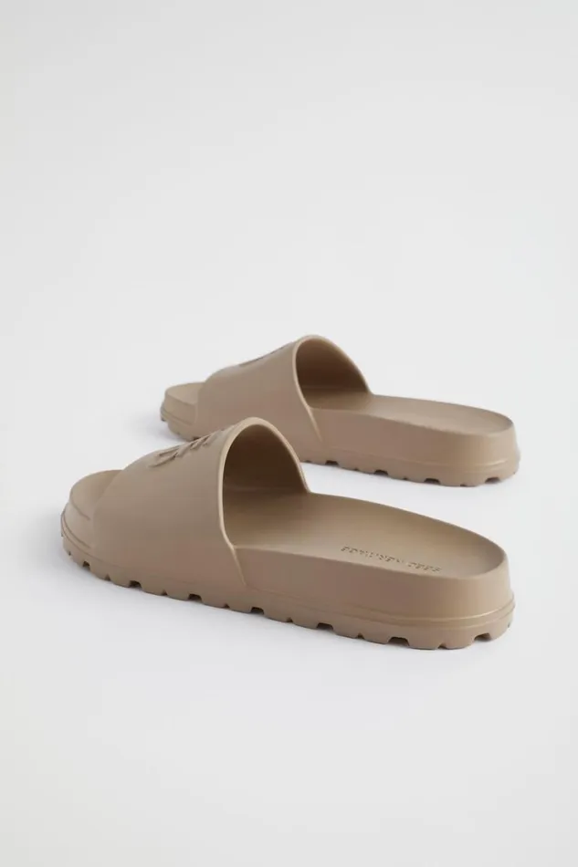 Flats Woman Seed Heritage Quad Logo Slide Cookie
