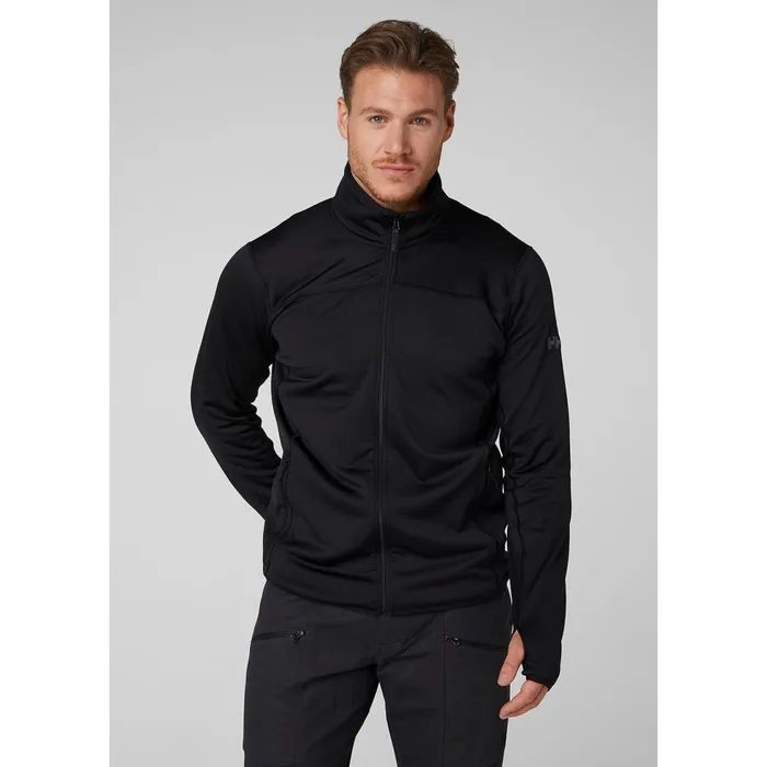 Fleece Men Helly Hansen VERTEX JACKET 990 Black