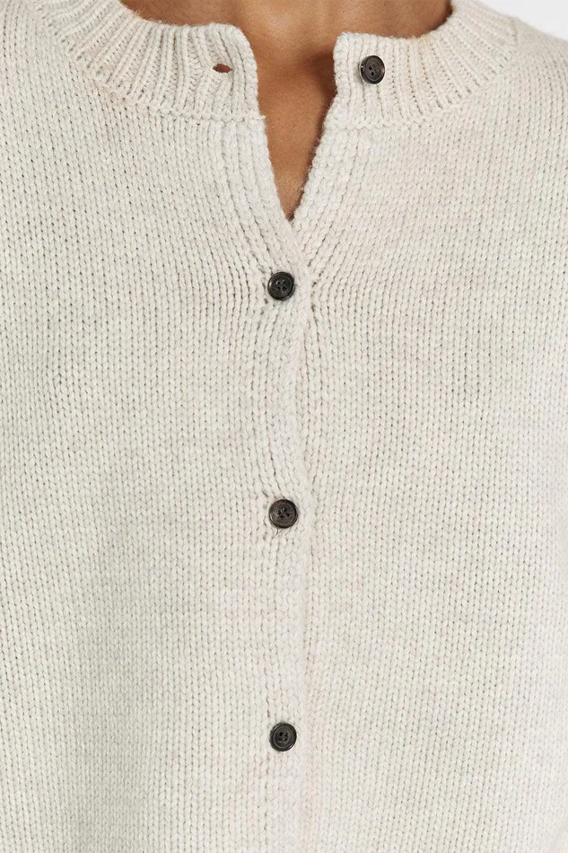 FOSTER CHALK KNIT CARDIGAN Women DISSH Long Sleeved